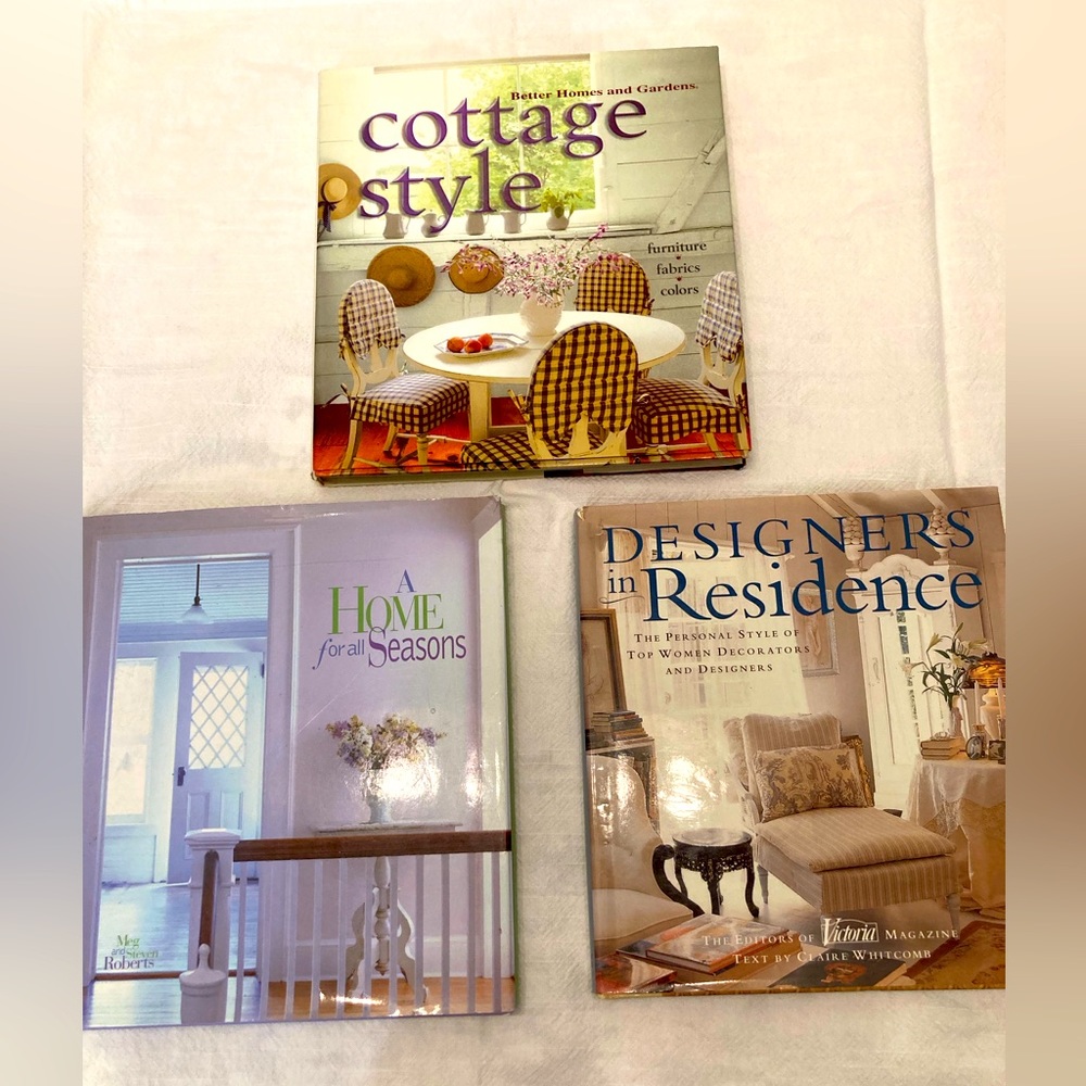 3 Home Decorating Books